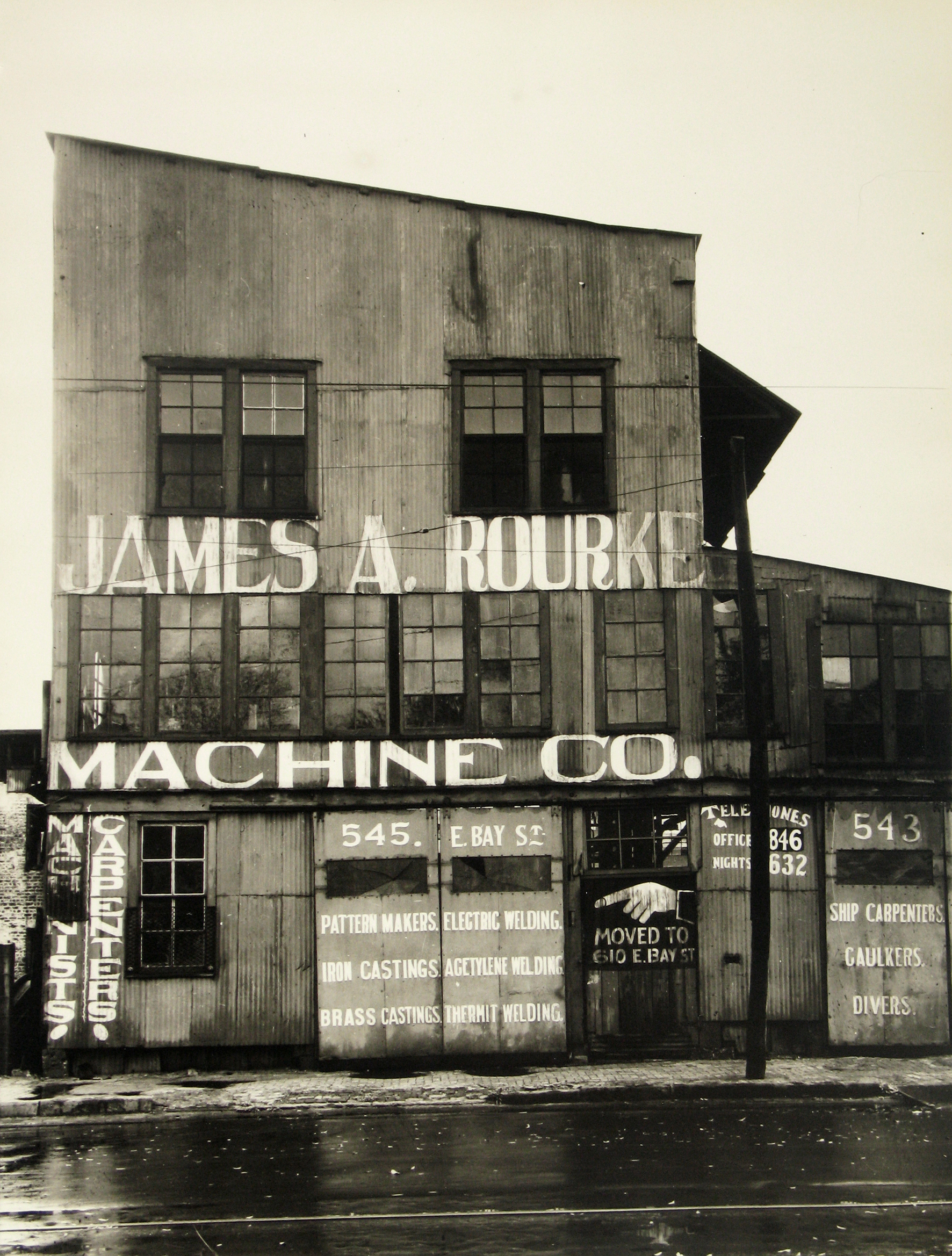James A. Rourke Machine Co., Savannah, Georgia, 1936