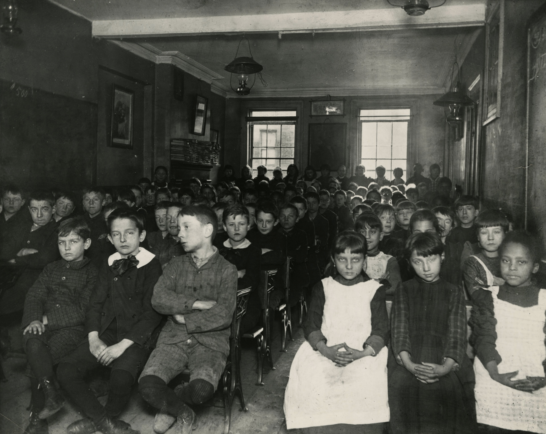 Industrial School in West 52nd Street Children's Aid Society, New York, c.1894