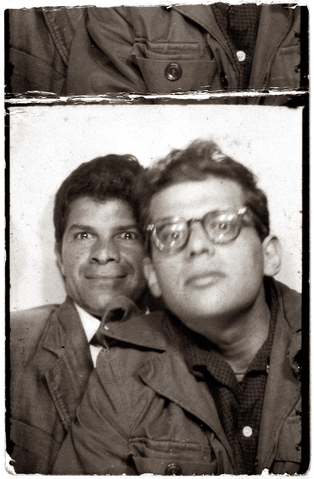 Allen Ginsberg: Vintage Photo Booth Strips, South Gallery